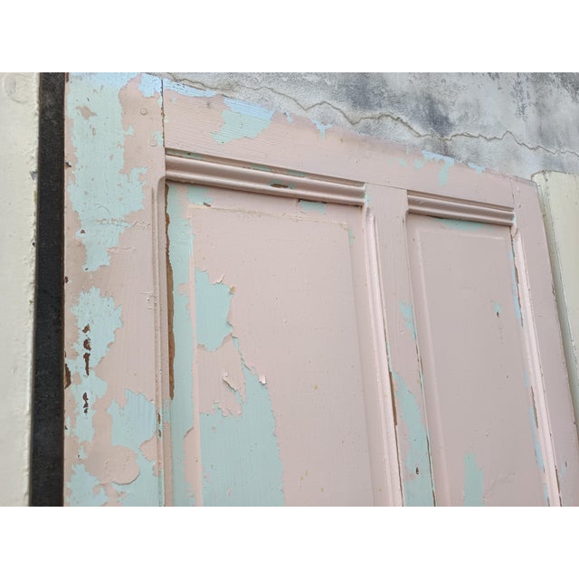 Cream Vintage Cream Fir Doors, Set of 4 For Sale - Image 8 of 18