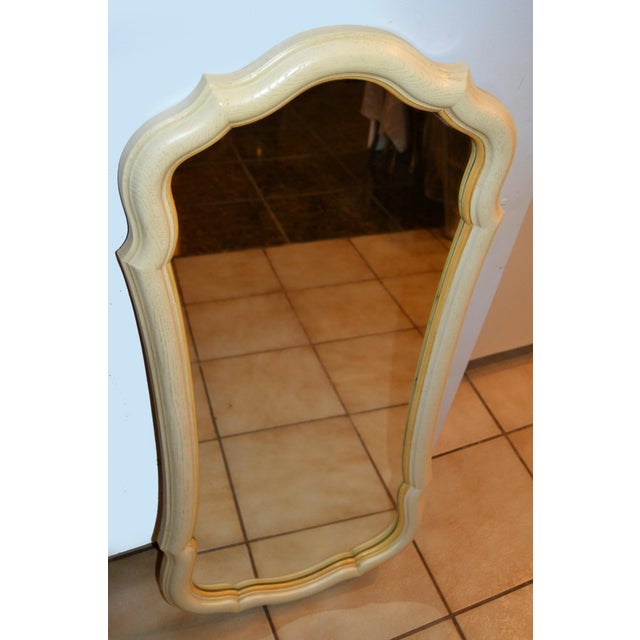 1970 John Widdicomb Attributed Wall, Console, Dresser Mirror Hollywood Regency For Sale - Image 10 of 15