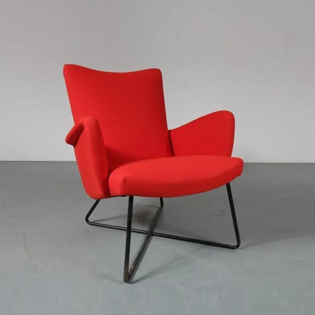 Armchair in the style of Grete Jalk, Denmark, 1950s For Sale - Image 12 of 12