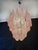 Vintage Italian Murano Chandelier with 41 Pink Glass Petals Drop, 1990s For Sale - Image 13 of 18