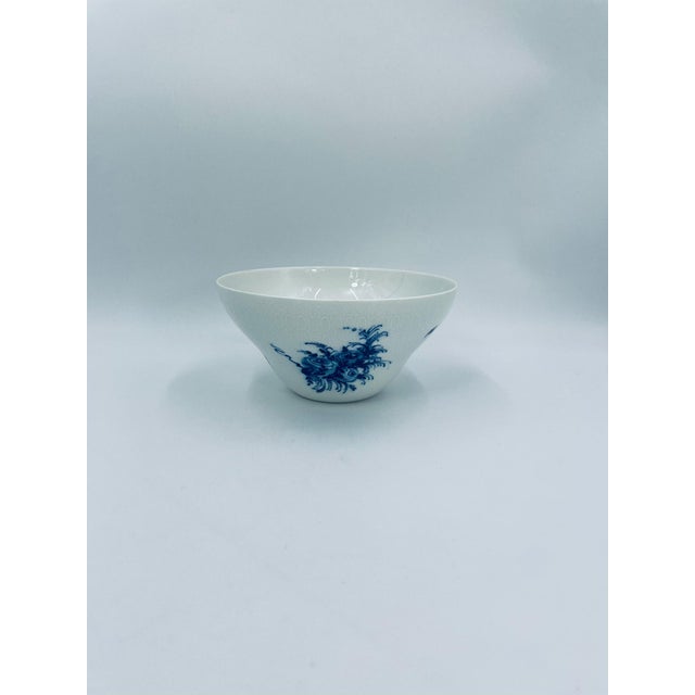 White Blue Porcelain Bowl from Rosenthal, 1965 For Sale - Image 8 of 8