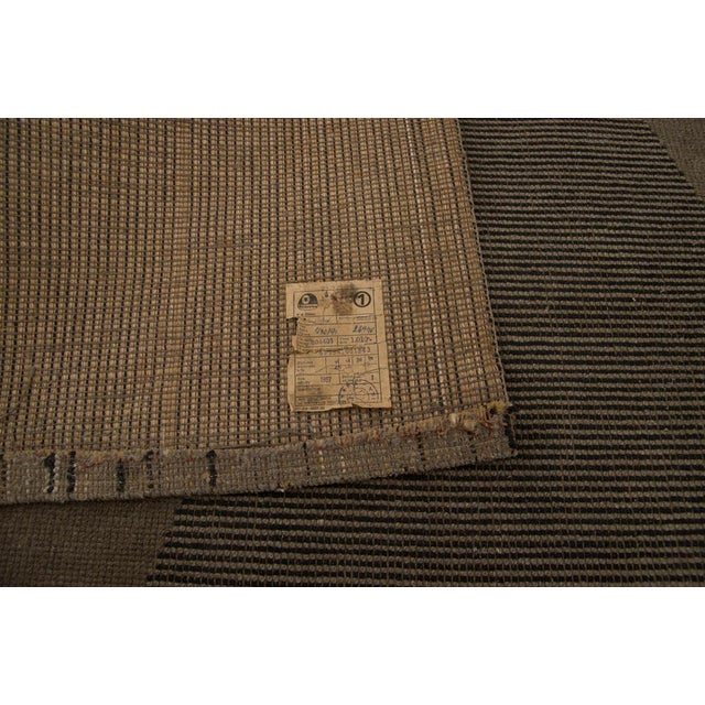 1960s Mid-Century Modern Geometric Superior Rug from Slovena Zilina, 1967 For Sale - Image 5 of 8