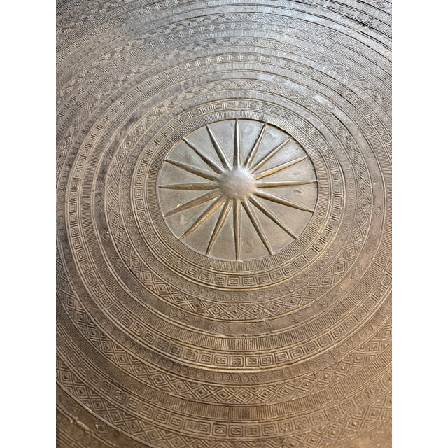 Southeast Asian Bronze Rain Drum or Drinks Table For Sale - Image 9 of 9
