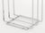 Modern Chrome-Plated Three Tier Towel Rack For Sale - Image 4 of 6