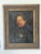 Antique mid 19 th c Austrian Imperial Army Portrait of. Military dignitary. Oil on canvas, with age related cracquellure...