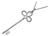 Late 20th Century 14K White Gold Diamond Club Key Pendant Slide For Sale