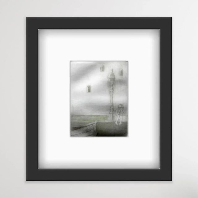 2000 - 2009 Krystyna Jaszke, A Lantern, 2001, Etching For Sale - Image 5 of 6