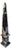 Large Obelisk in Black Marble of Aquitaine, Italy, 1960s For Sale