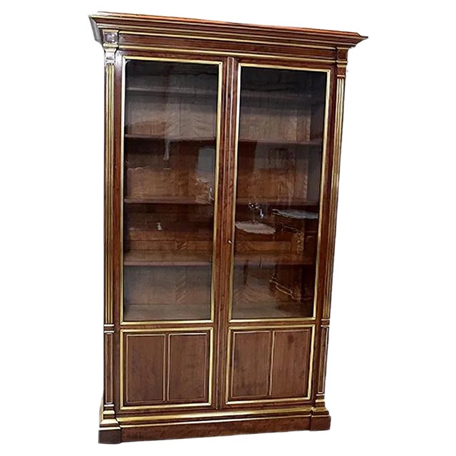 19th Century Louis XVI Style Mahogany Cabinet For Sale