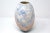 1960's Mid-Century Pink Blue and White Art Deco Ceramic Vase For Sale - Image 4 of 9