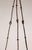 Chestnut Early 20th Century Rustic Iron 3-Light Ring Chandelier For Sale - Image 8 of 10