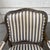 Wood French Louis XV Style Striped Fauteuil Armchairs, Pair For Sale - Image 7 of 12