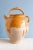 This 19th-century French pottery jug from Provence is decorated in a gorgeous ochre glaze and bare clay on the lower part....
