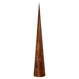Chechen Wood Floor Lamp by Alina Rotzinger