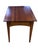 Vintage Ethan Allen Cherry Wood Rectangle Side Table — Handsome Accent With Drawer For Sale - Image 9 of 9
