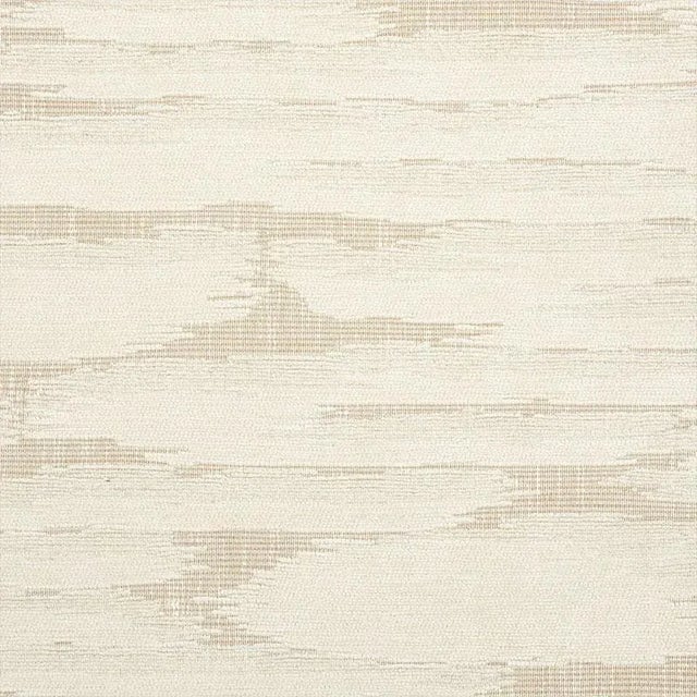Schumacher Gibson Fabric in Ivory For Sale