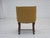 Wood Vintage Danish Lounge Chair in Green Furniture Velour and Oak, 1950s For Sale - Image 7 of 18