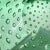 Murano Vintage Green Controlled Bubbles Italian Art Glass Flower Shaped Decorative Ashtray Bowl For Sale In Orlando - Image 6 of 7