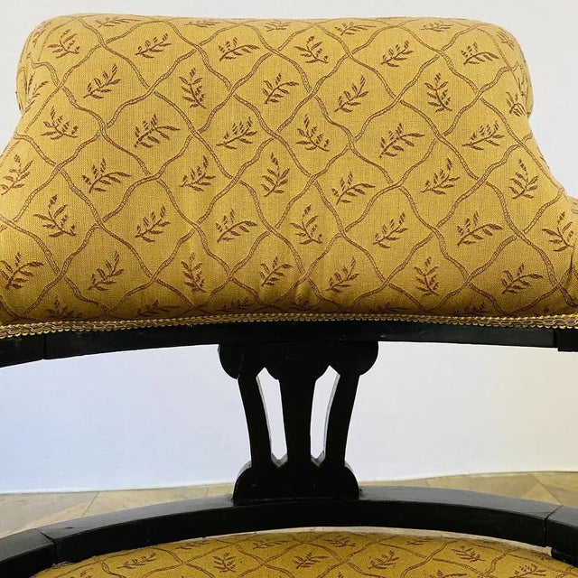 Edwardian English Low Armchair, 1900s For Sale - Image 10 of 11