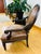 2000 - 2009 Bernhardt Oval Back Regency Style Nail Head Accent Armchair For Sale - Image 5 of 11