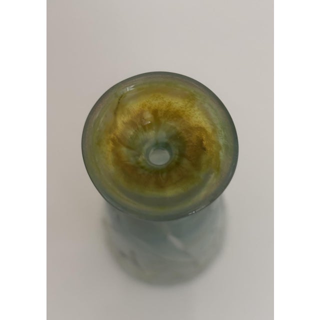 Dragonfly Studio Glass Vase by W. Schmid for Zwiesel, Germany, 1982 For Sale - Image 9 of 16