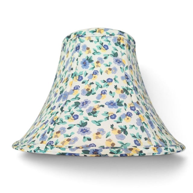 Vintage Laura Ashley Ditzy Floral Lampshade For Sale In Charlotte - Image 6 of 10