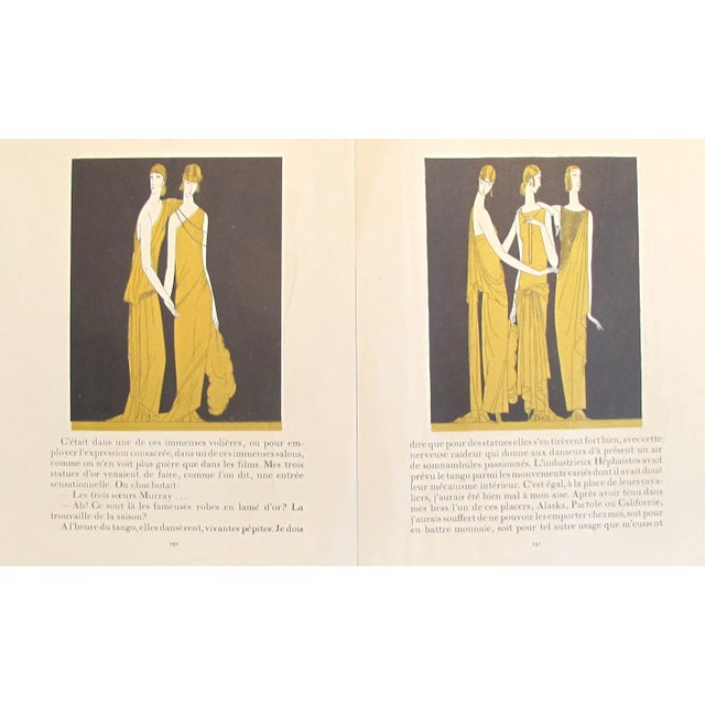 Date: 1920 Size: 7.5 x 9.5 inches (each, set of 2) Notes: Poster Artist: Gazette Du Bon Ton About The Poster: Gazette du...