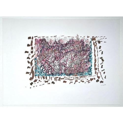 Lithograph, 1985 edition : 75 ex. Publisher : galerie lelong (paris) printer : atelier lelong (paris) catalog : [riopelle...
