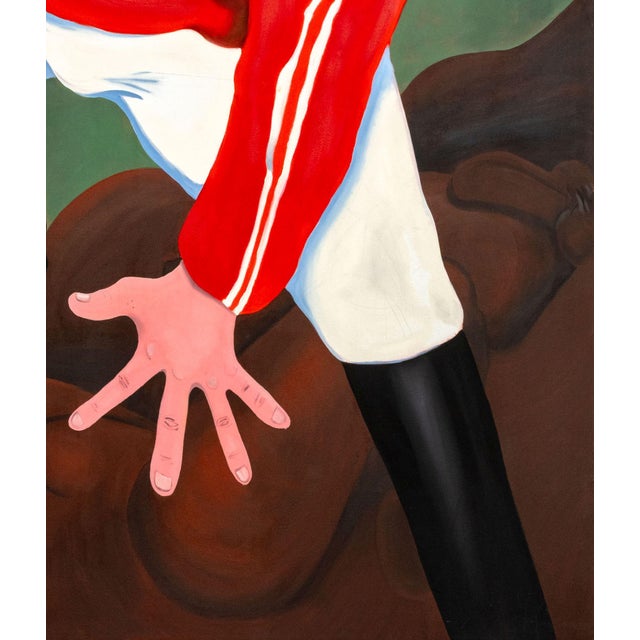 Contemporary Noa Ironic "Labotomy" Oil, 2021 For Sale - Image 3 of 6