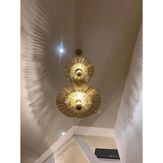 Lafayette Aluminium Pendant Light by Radar For Sale - Image 6 of 8
