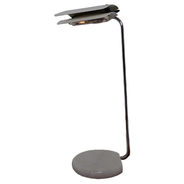 Italian Adjustable and Dimmable Tegola Desk Lamp by Bruno Gecchelin for Skipper & Pollux, 1960s For Sale