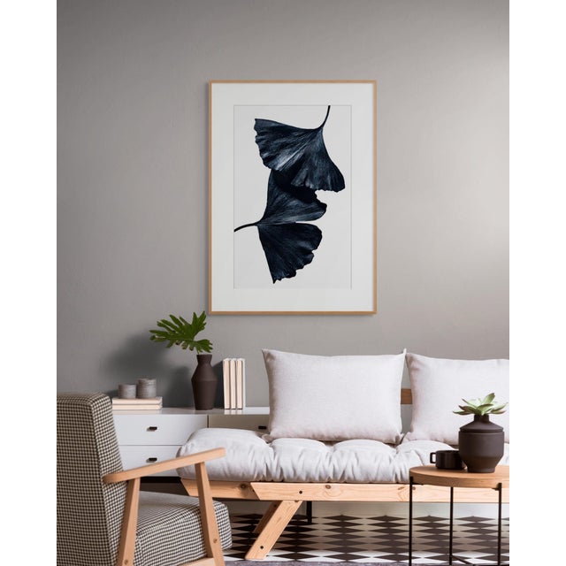 Contemporary Ginkgo Biloba II by Sivan Roshianu – Limited Edition Abstract Photograph | Unframed, Signed Archival Print For Sale - Image 3 of 5