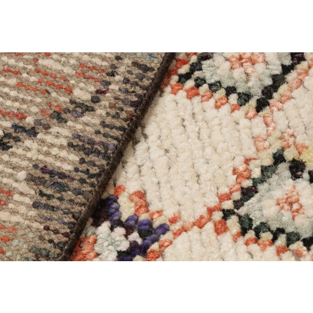 Textile Rug & Kilim’s Moroccan Style Rug With Colorful Geometric Patterns For Sale - Image 7 of 7