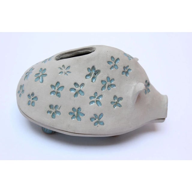 1960s Studio Pottery Piggy Bank by David Gil and Yusuke Aida for Bennington Potters For Sale - Image 5 of 13