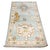 21st Century Turkish Oushak Wool 2X10 Gold, Light Blue & Ivory Handmade Runner Rug #1144116 For Sale - Image 4 of 11