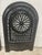 Late 19th Century Cast Iron Fireplace & Insert With Sunburst Spandrels 27" X 21" For Sale - Image 4 of 6
