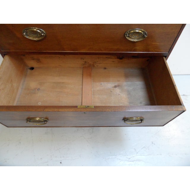 Antique Mahogany Chest of Drawers For Sale - Image 10 of 18