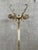 Vintage Italian Onyx Marble and Brass Hall Coat Rack with Rotating Crown and Sculptural Base, 1960s For Sale - Image 10 of 13
