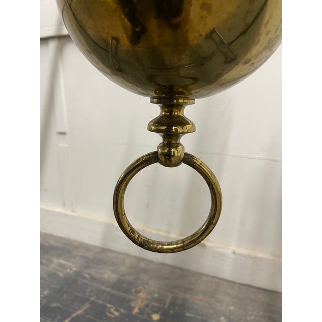 Antique Ten-Light Brass Dutch Baroque Style Chandelier For Sale - Image 14 of 17