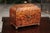 English Victorian 1870s Tea Caddy with Faux Painted Tortoise Finish and Brass For Sale - Image 4 of 10