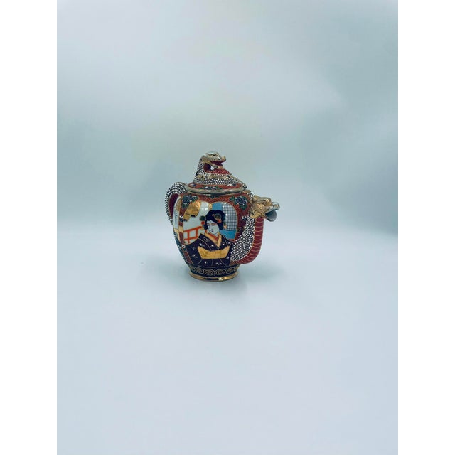 Kutana Porcelain Tea Pot, Japan, 1935 For Sale - Image 4 of 13