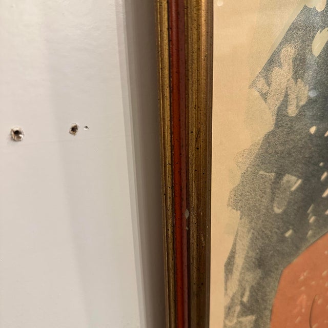 Printmaking Materials Jules Chéret Pastilles Géraudel Original Lithograph Poster For Sale - Image 7 of 12