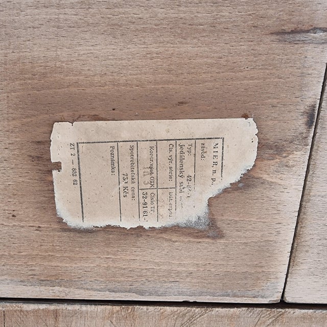 Art Deco Dining Table in Walnut, 1960s For Sale - Image 9 of 14