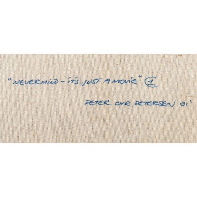 2000 - 2009 Peter Christian Petersen "Nevermind.." Mixed Media For Sale - Image 5 of 5