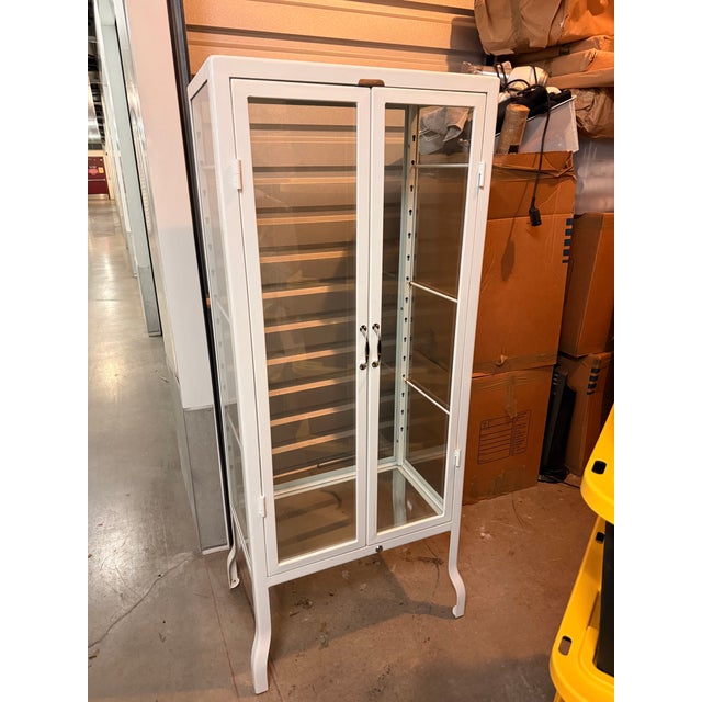 Industrial Pharmacy Large Bath Cabinet For Sale - Image 3 of 3