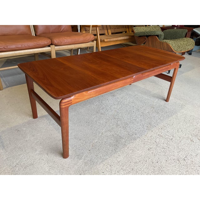 Teak Model 640 Coffee Table by Peter Hvidt & Orla Mølgaard-Nielsen for France & Søn For Sale - Image 14 of 18