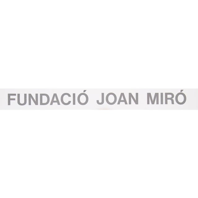 Joan Miro, Expo 76 Fundacio Miro, Lithograph For Sale - Image 4 of 5