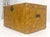 Faux Tortoise Finish Hand Painted Decorated Campaign Style Trunk Box MINT For Sale - Image 6 of 16