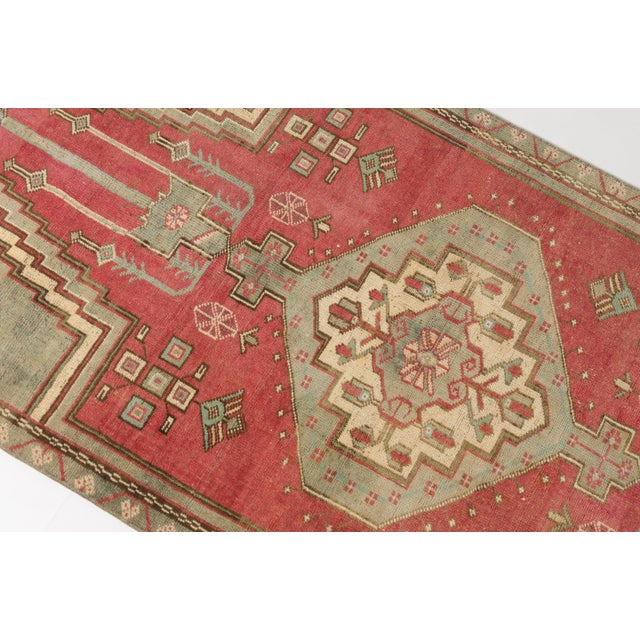 Turkish Oushak Antique Handknotted Rug For Sale - Image 3 of 11