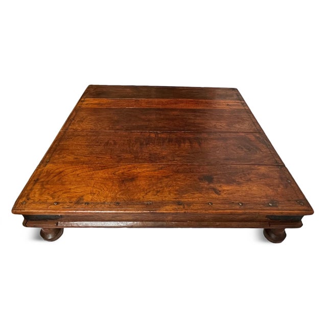 Mid 20th Century Vintage Low Bajot Teak Table For Sale - Image 5 of 8